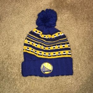Warriors hat curry signed